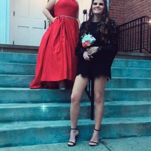 Black romper for homecoming or other dances